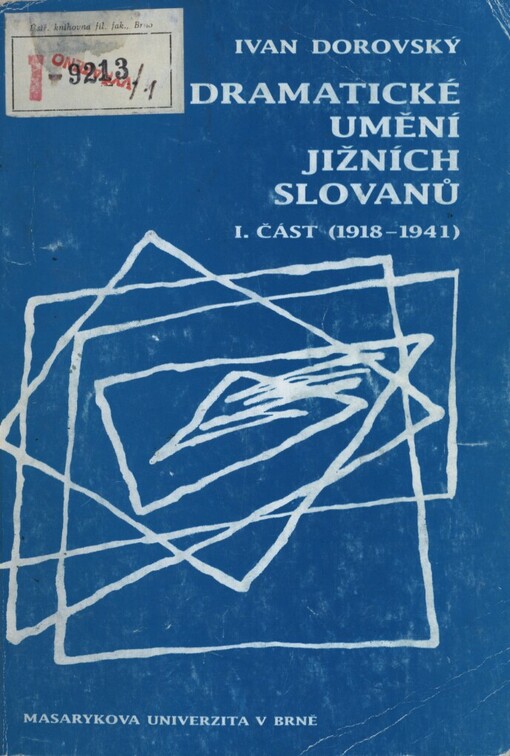 Dramatické umění jižních Slovanů