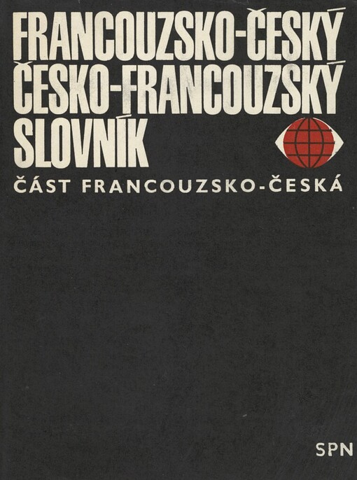 Francouzsko-český, česko-francouzský slovník