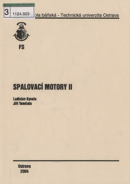 Spalovací motory