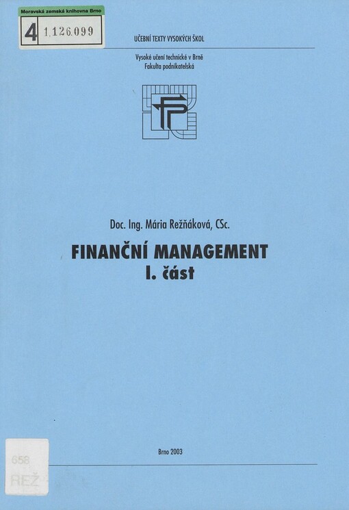 Finanční management