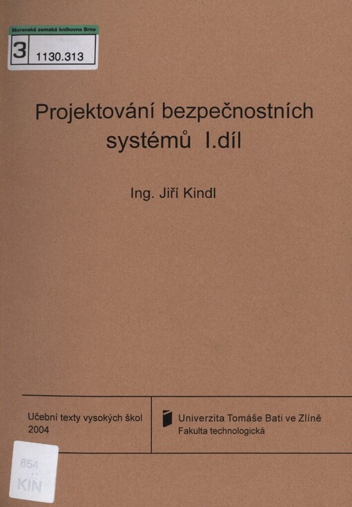 Projektování bezpečnostních systémů