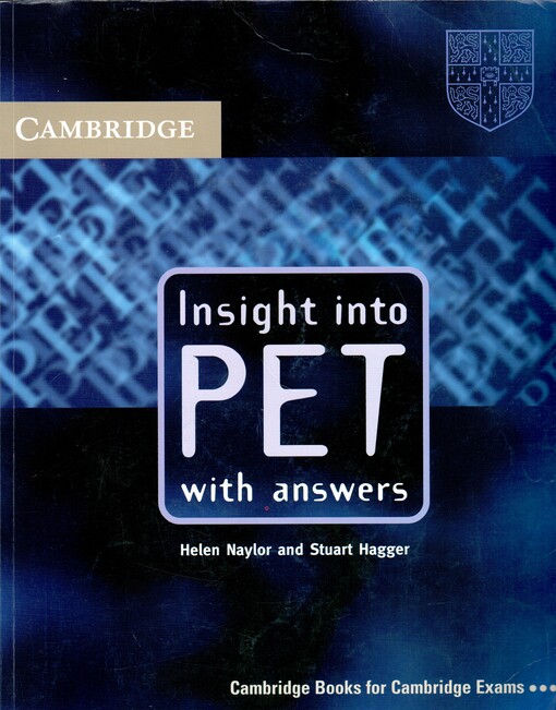 Insight PET with answers