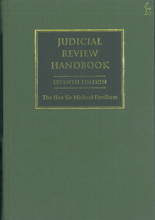 Judicial review handbook