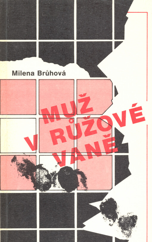 Muž v růžové vaně
