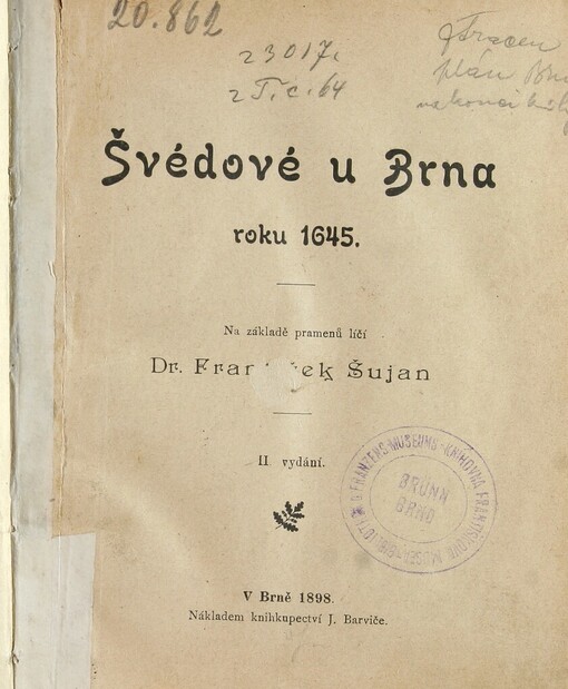 Švédové u Brna roku 1645