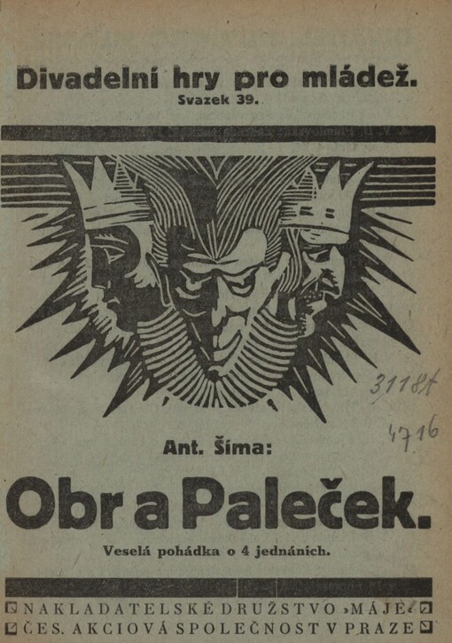 Obr a Paleček :veselá pohádka o 4 jednáních