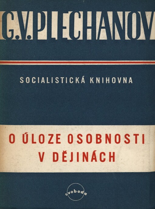 O úloze osobnosti v dějinách