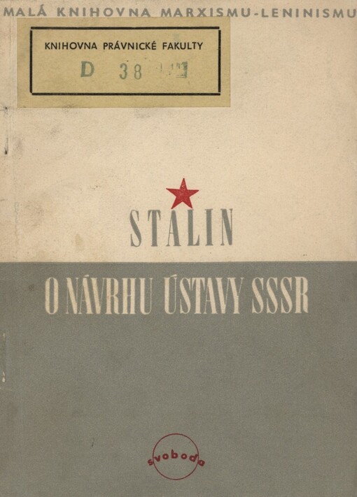 O návrhu ústavy SSSR