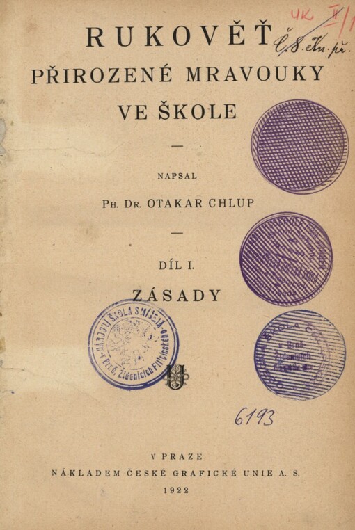 Rukověť přirozené mravouky ve škole