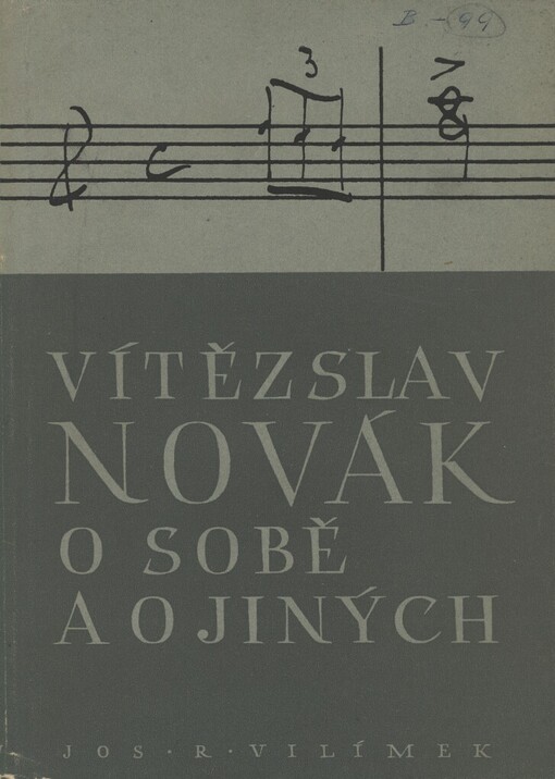 Vítězslav Novák o sobě a o jiných