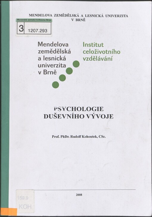 Psychologie duševního vývoje
