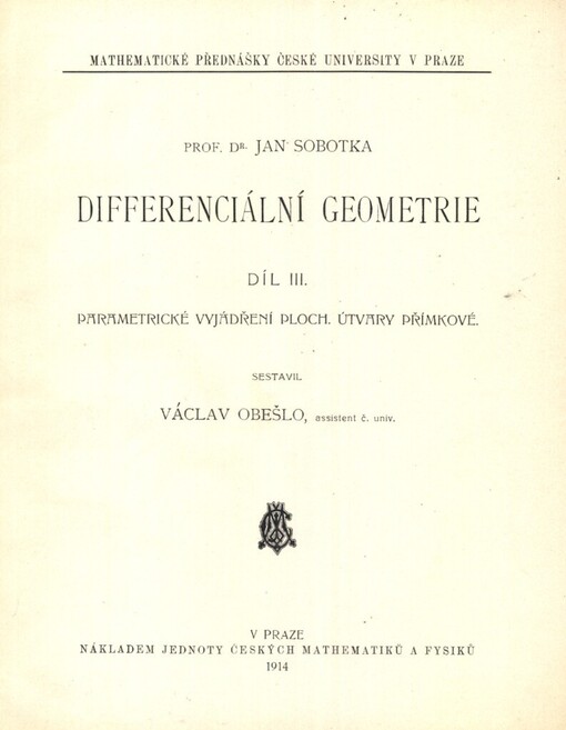 Diferenciální geometrie