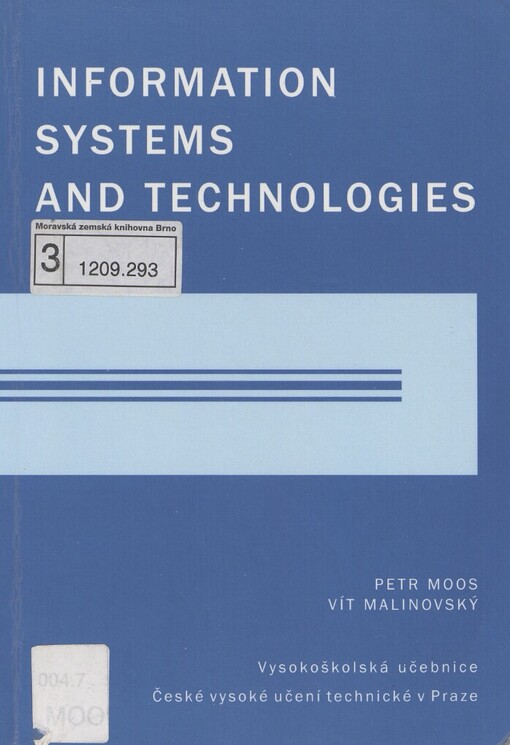 Information systems and technologies