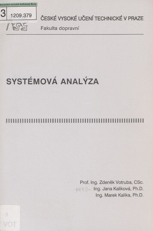 Systémová analýza