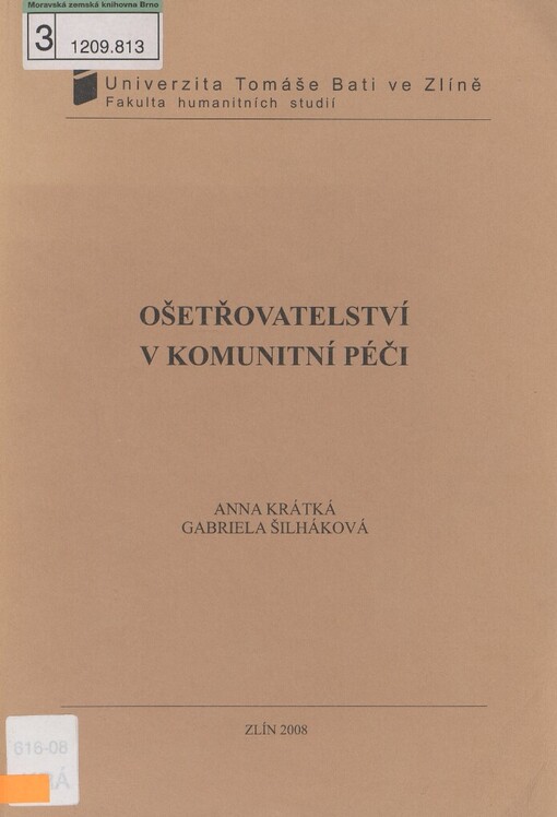 Ošetřovatelství v komunitní péči