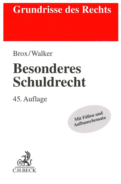 Besonderes Schuldrecht