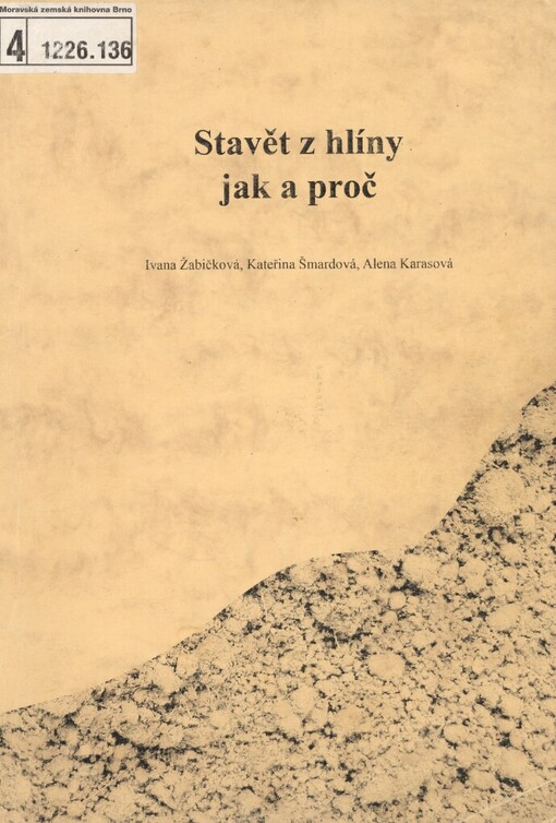 Stavět z hlíny - jak a proč