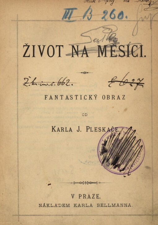 Život na měsíci: fantastický obraz
