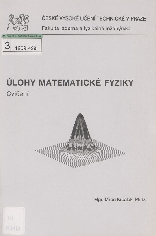 Úlohy matematické fyziky: cvičení