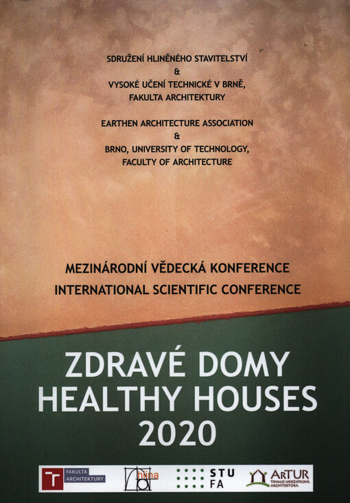 Zdravé domy : mezinárodní vědecká konference = Healthy Houses : international scientific conference : ...