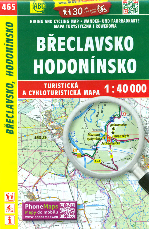 Břeclavsko, Hodonínsko : turistická a cykloturistická mapa 1:40 000