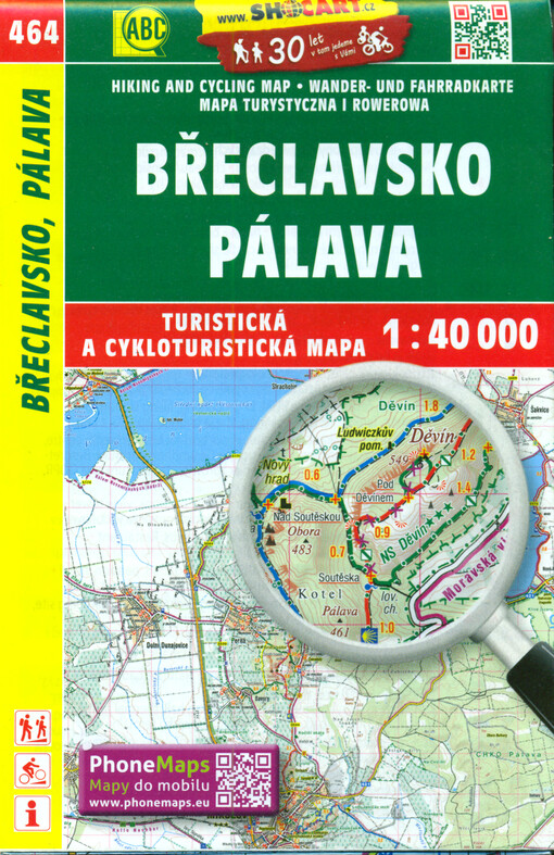 Břeclavsko, Pálava : turistická a cykloturistická mapa 1:40 000