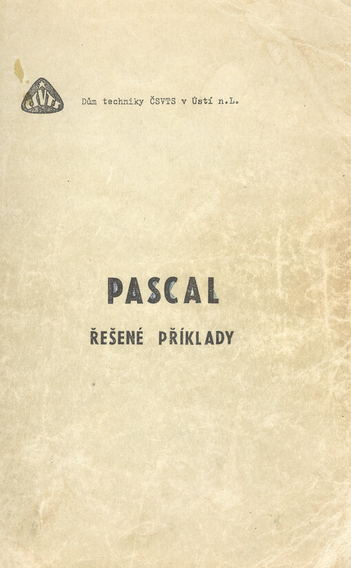 Pascal : řešené příklady