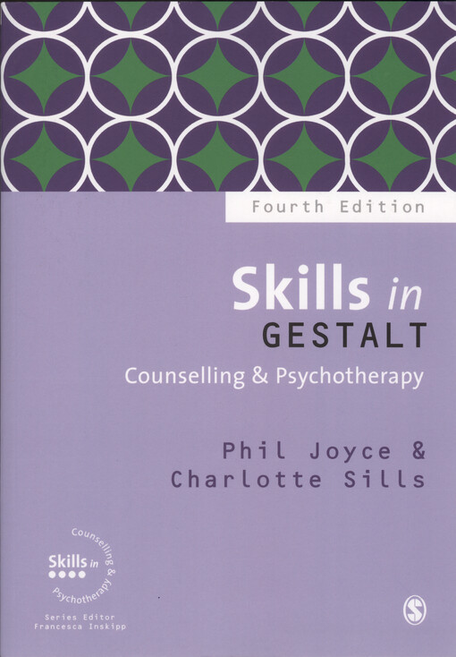 Skills in gestalt counselling & psychotherapy