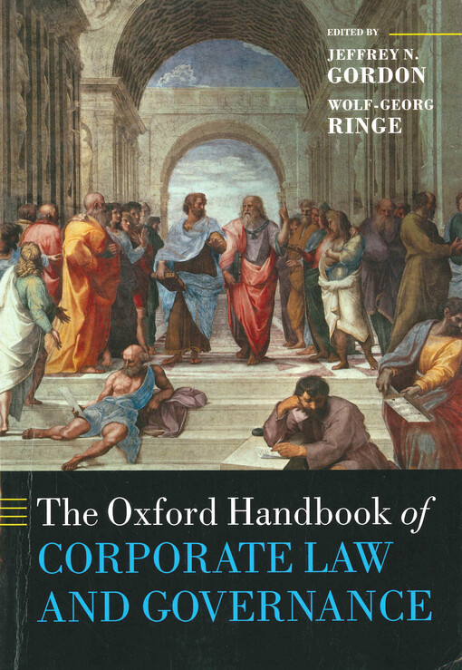 The Oxford handbook of corporate law and governance
