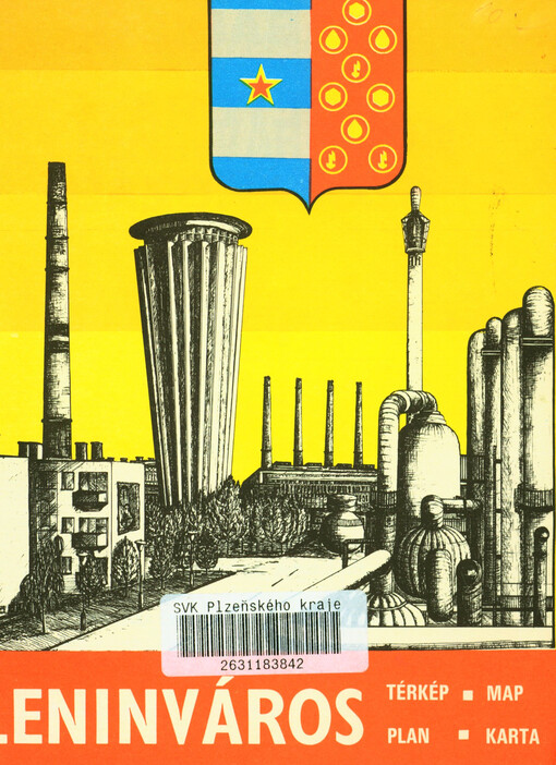 Leninváros : térkép = map = Plan = karta