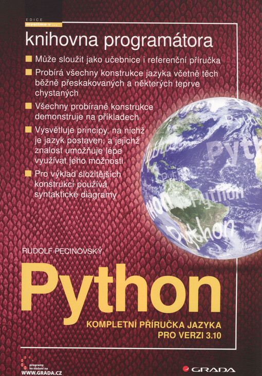 Python : kompletní příručka jazyka pro verzi 3.10