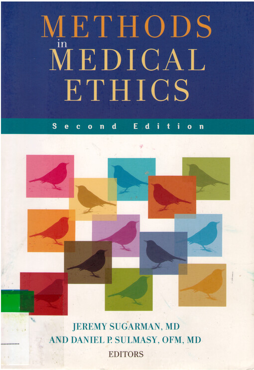 Methods in medical ethics