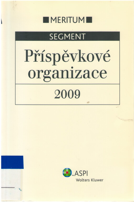Příspěvkové organizace 2009 :