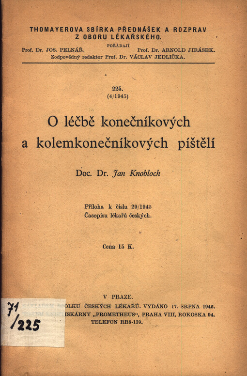 O léčbě konečníkových a kolemkonečníkových píštělí