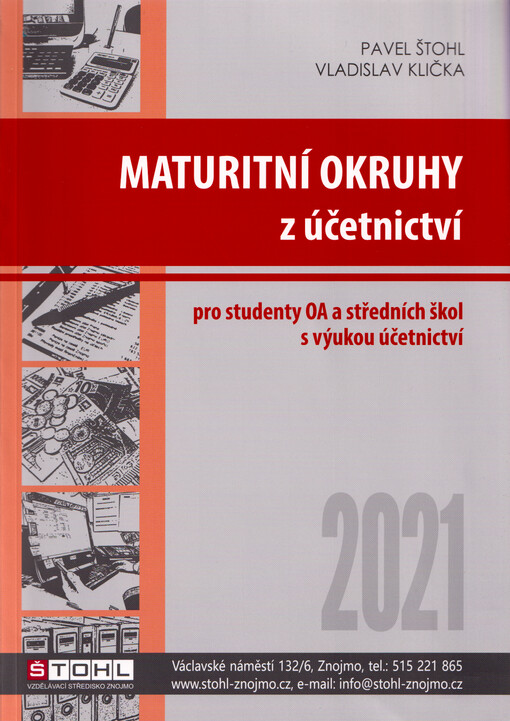 Maturitní okruhy z účetnictví : 2021