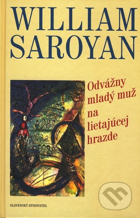 Odvážny mladý muž na lietajúcej hrazde