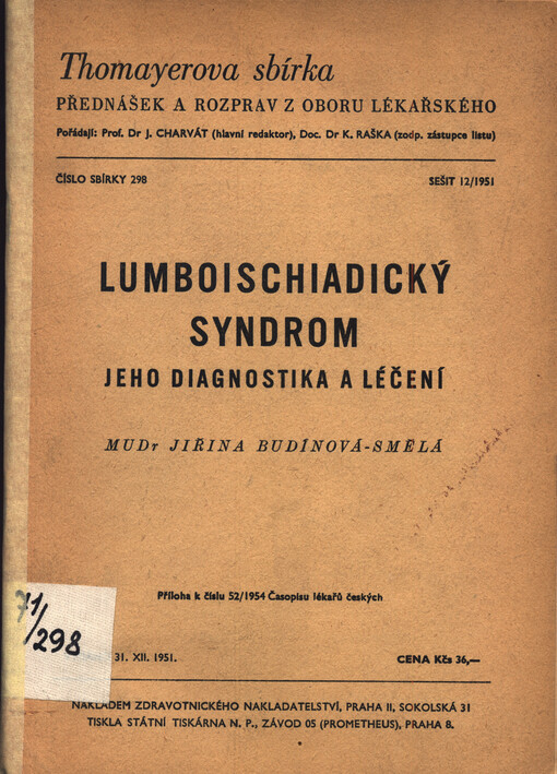 Lumboischiadický syndrom, jeho diagnostika a léčení