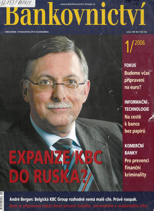 Bankovnictví : odborný časopis