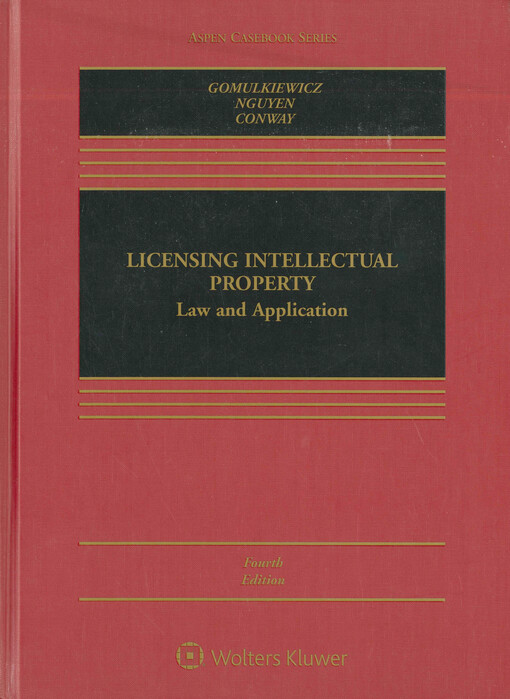 Licensing intellectual property : law and application