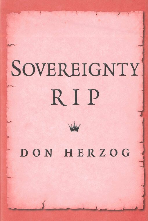Sovereignty, RIP