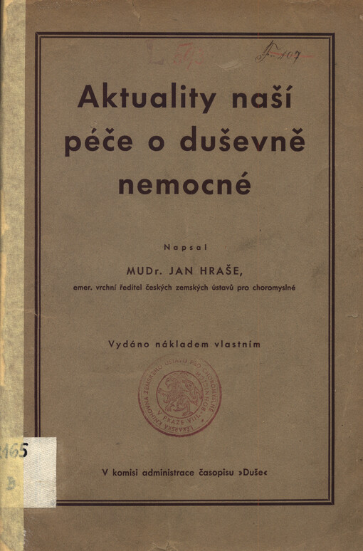 Aktuality naší péče o duševně nemocné 