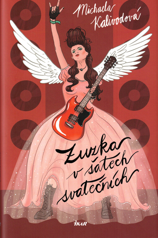 Zuzka v šatech svátečních