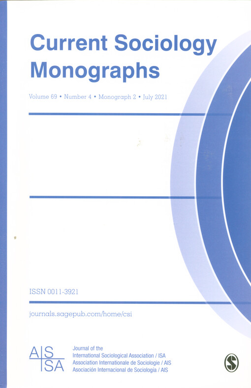 Current sociology : journal of the International Sociological Association.