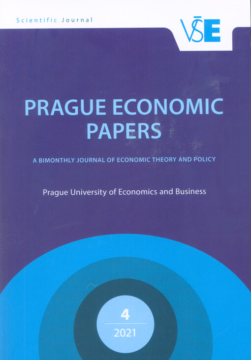 Prague economic papers : a bimonthly journal of economic theory and policy : scientific journal.