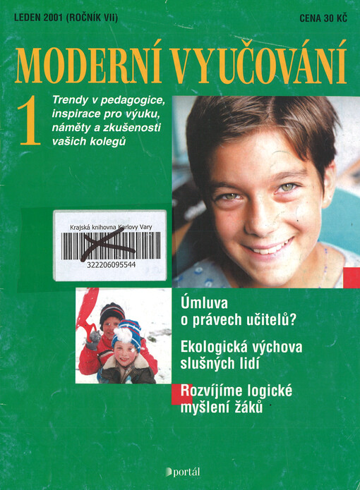 Moderní vyučování : časopis pro nové programy v českém základním školství