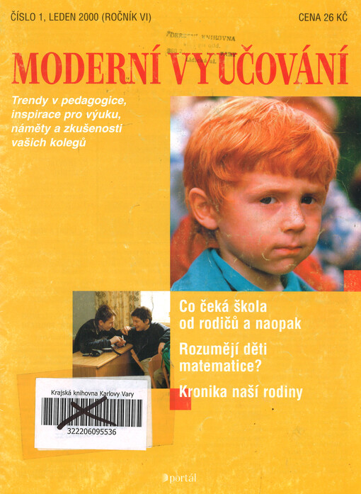 Moderní vyučování : časopis pro nové programy v českém základním školství