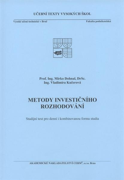 Metody investičního rozhodování