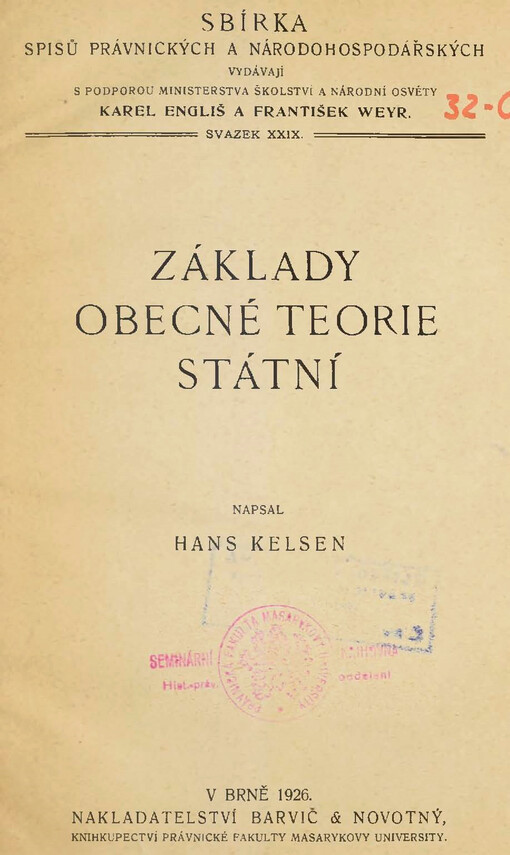 Základy obecné teorie státní