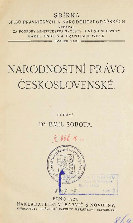 Národnostní právo československé