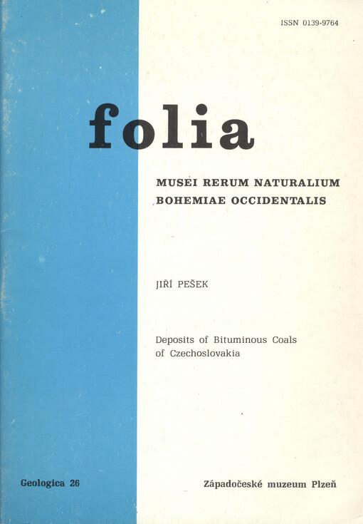 Deposits of Bituminous Coals of Czechoslovakia